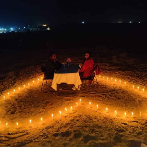 dinner on dune